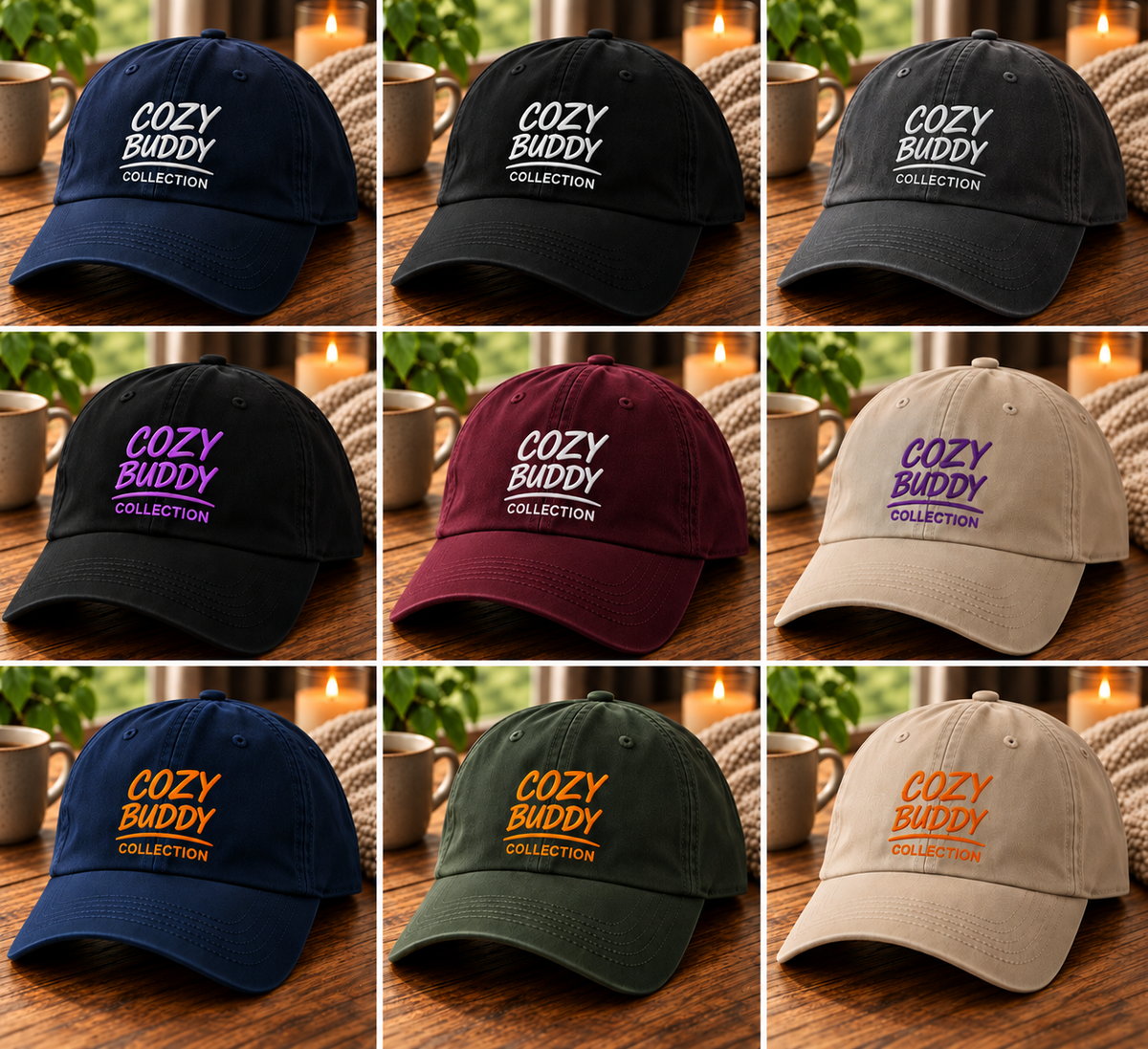 Caps – Cozy Buddy Collection