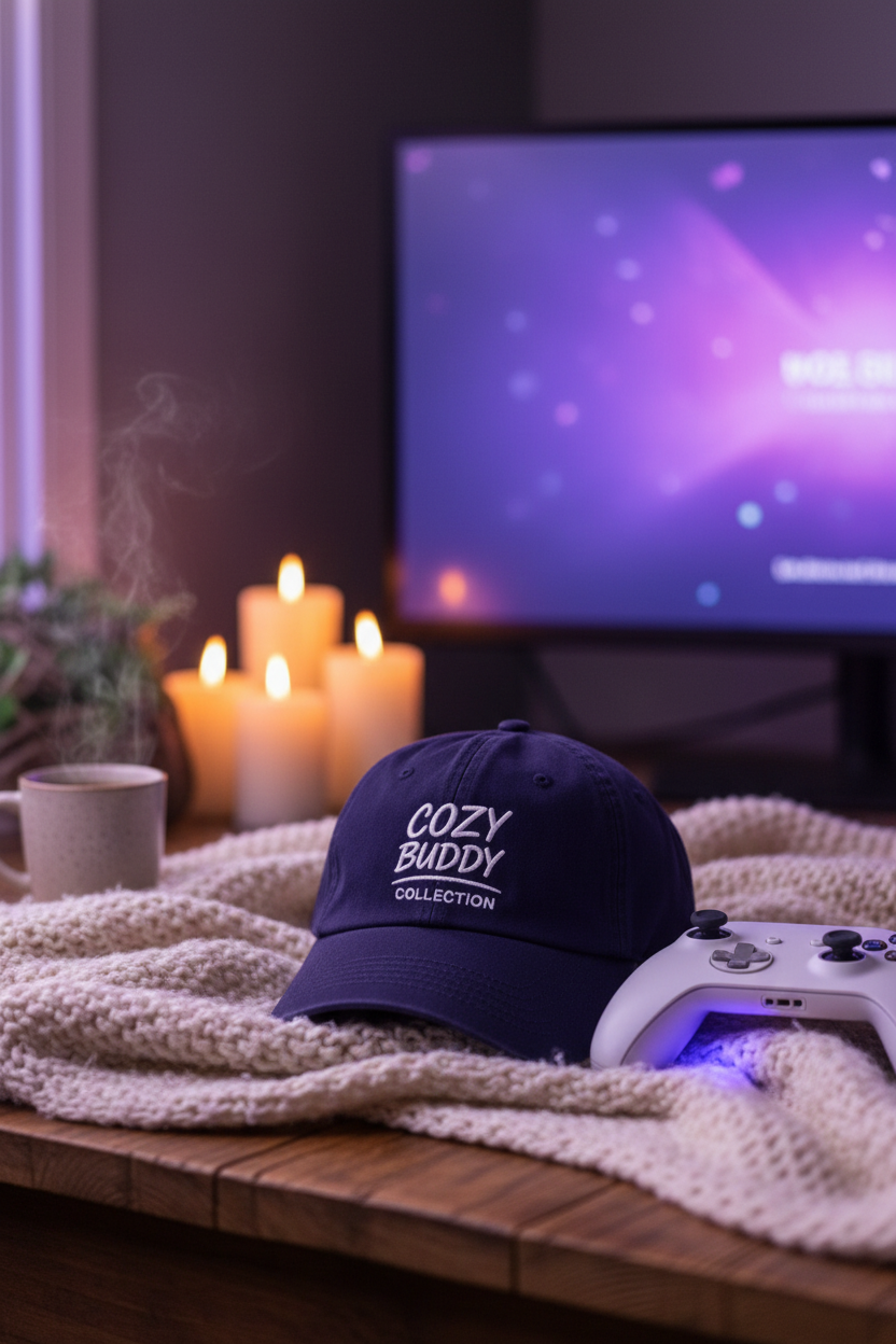 Cozy Buddy Cap - Gaming & Mental Health